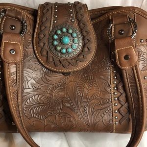 Embellished western bag Trinity Ranch never used it